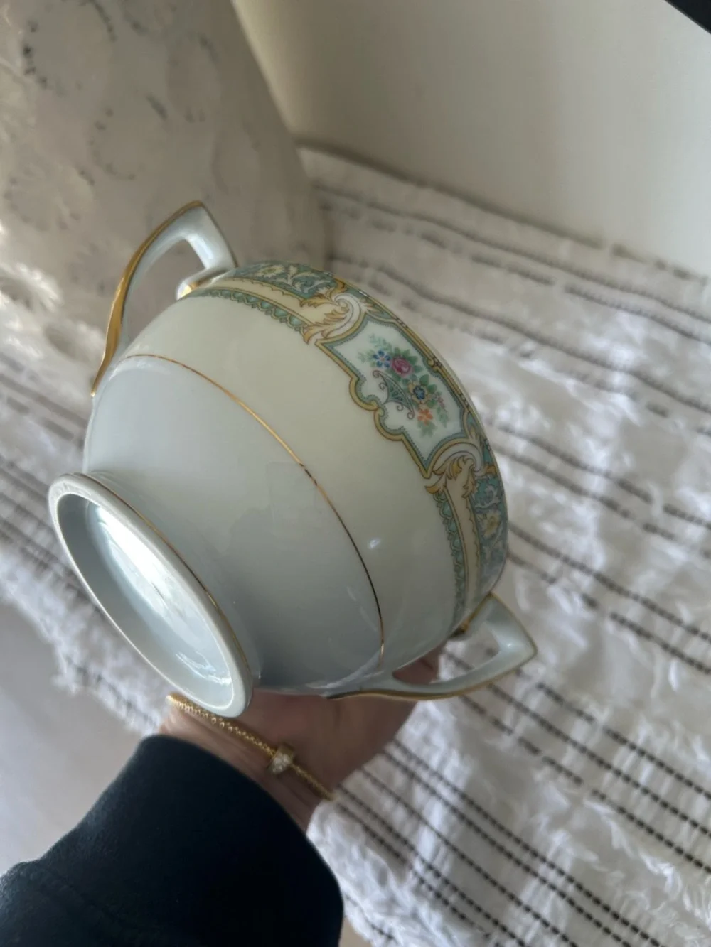 Vintage elegant porcelain